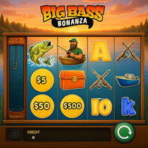 Casinia - Big Bass Bonanza Slot Game - Pragmatic Play