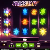 Casinia - Starburst Slot Game - NetEnt